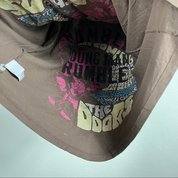 Daydreamer The Doors Strange Nights Are Coming Oversized Slouchy Merch Tee - Picture 5 of 11